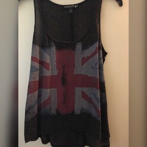 British Flag Flowy Top